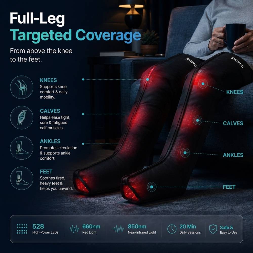 Pavra Red Light Therapy Leg Boot™