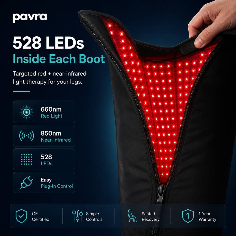 Pavra Red Light Therapy Leg Boot™